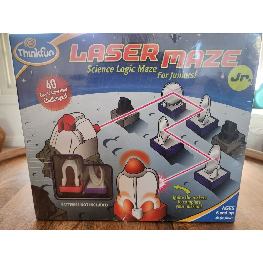 ThinkFun Laser Maze Jr. Science Logic Maze Juniors STEM Educational Brain Game